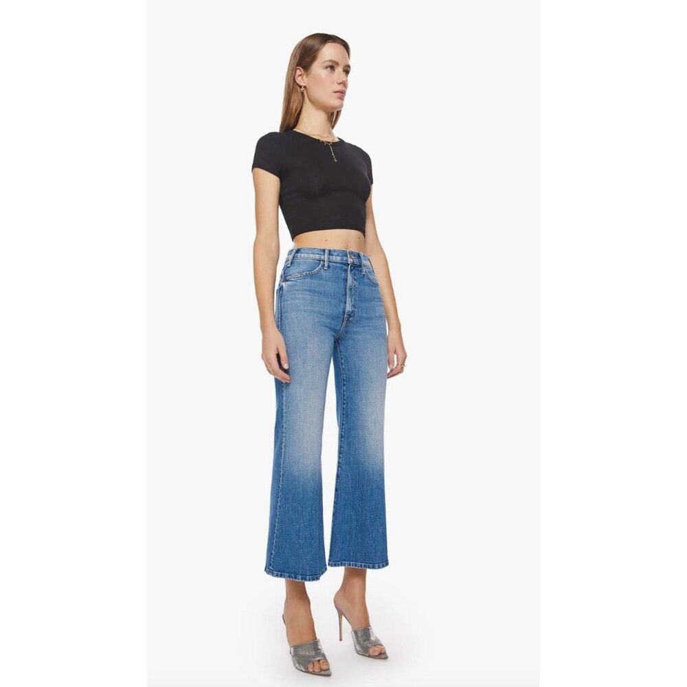 Mother Denim - The Hustler Roller Ankle in High on the Hog Size 27 26 - Picture 2 of 6